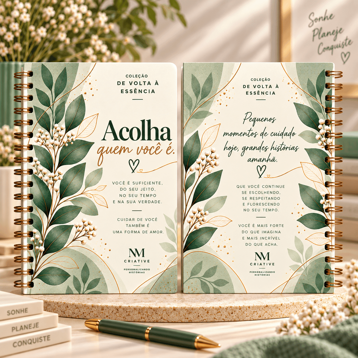 Caderno Botânico Acolha quem você é