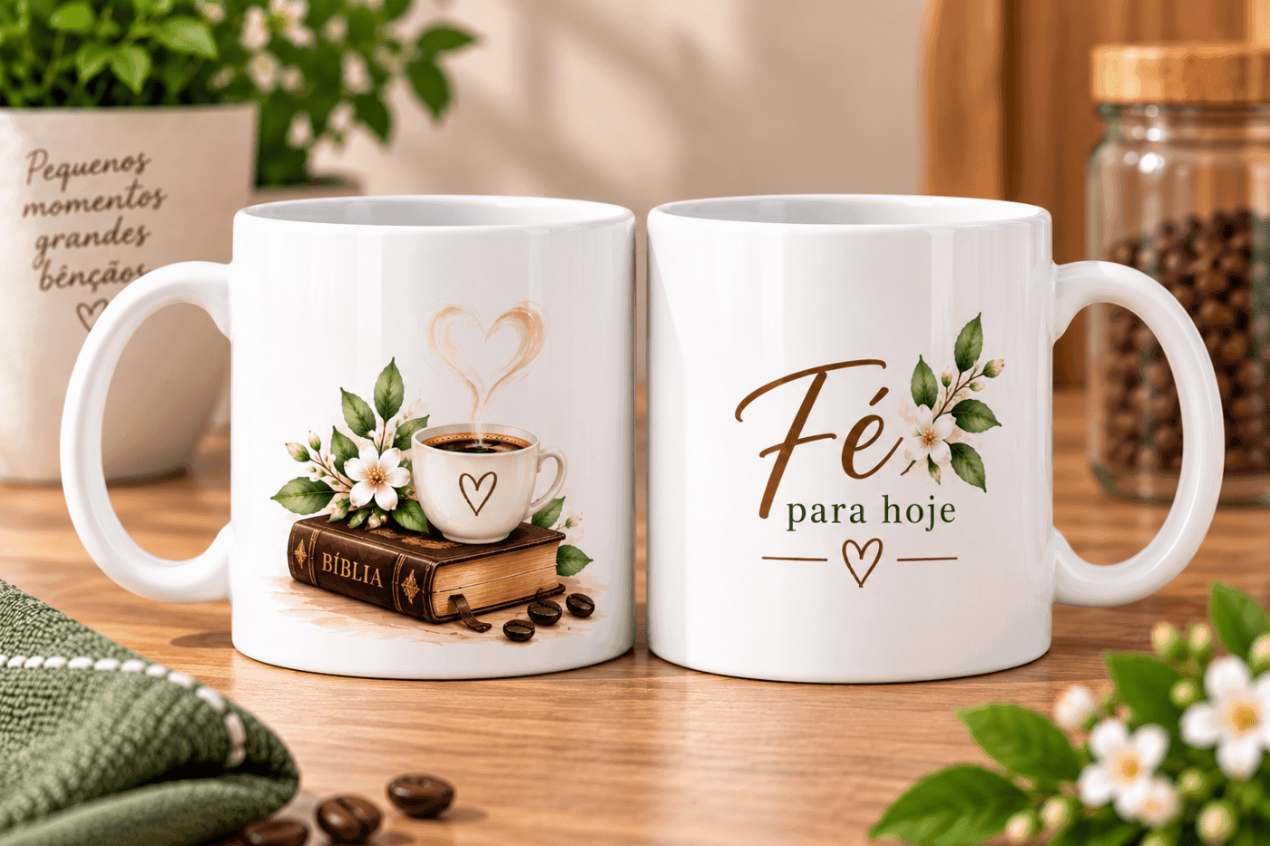 Caneca Fé para hoje