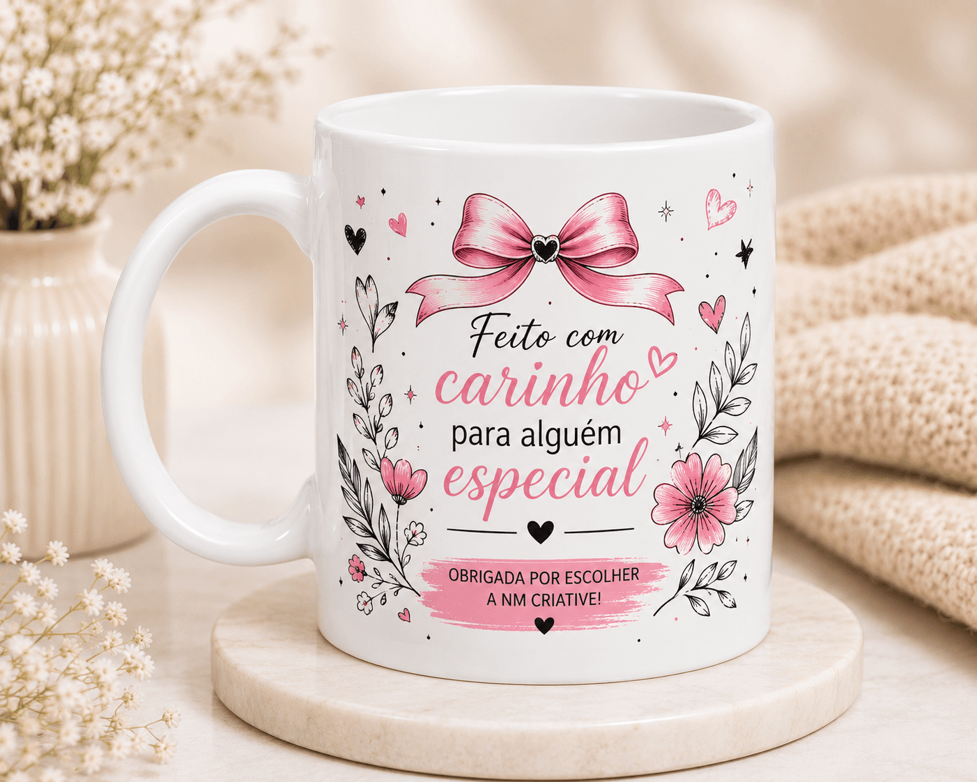 Caneca Branca - 325ml