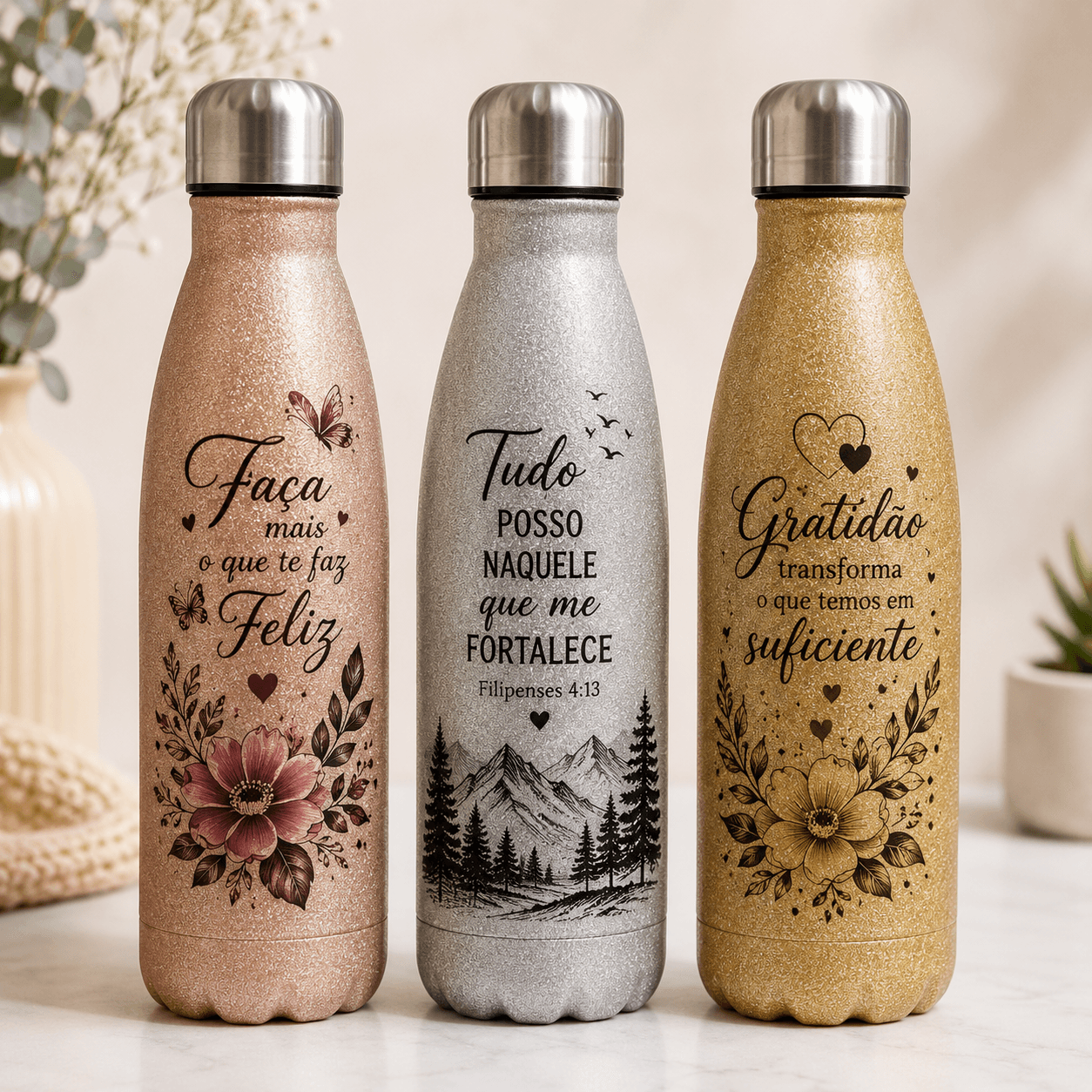 Squeeze com Gliter - 500ml