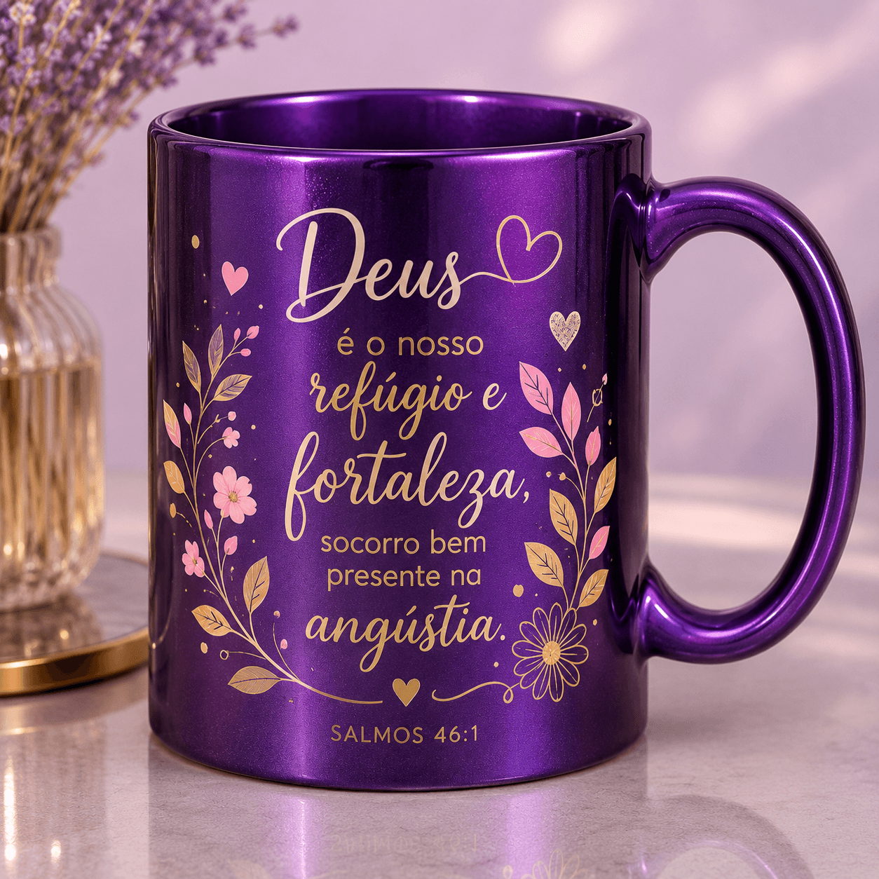 Caneca Lilás