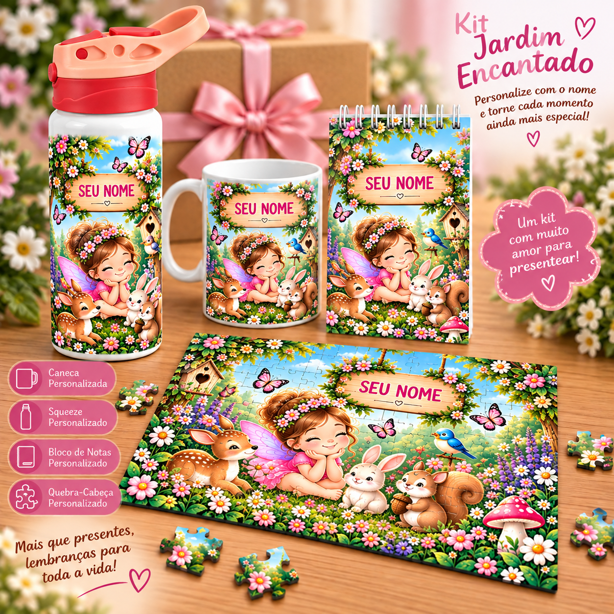 Kit Jardim Encantado